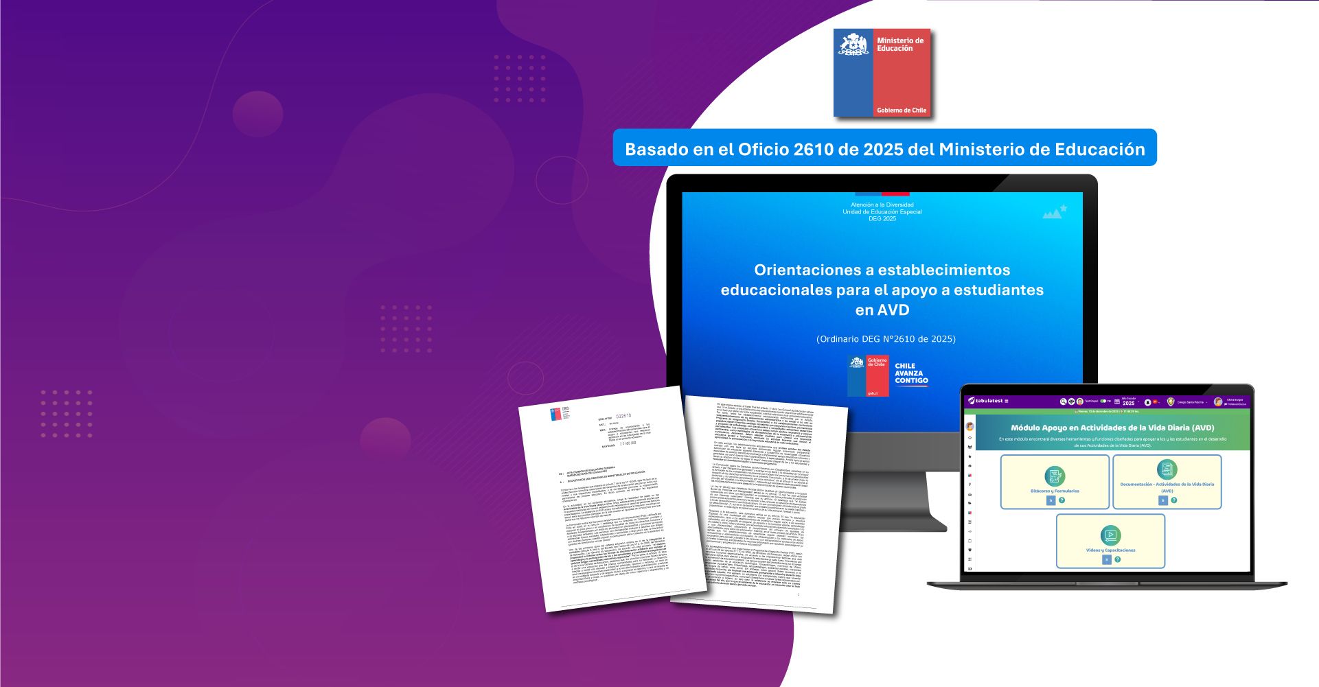 Nuevo Módulo Actividades de la Vida Diaria (AVD)