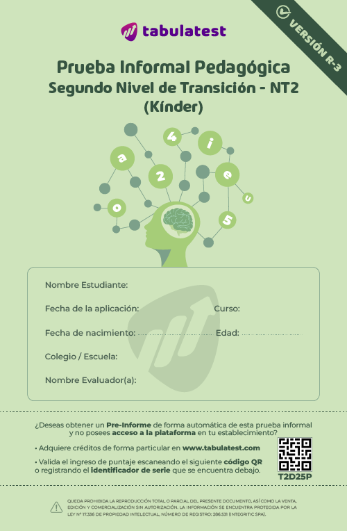 Prueba NTº2 Pedagógica